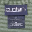 画像2: 90's Puritan ボーダーTシャツ "Green Base" (2)