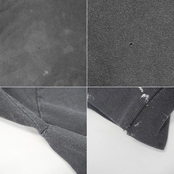 画像4: Early 00's ALSTYLE L/S ブランクTシャツ "FADE BLACK" (4)