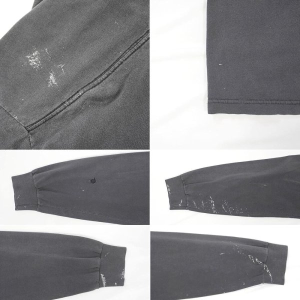 画像5: Early 00's ALSTYLE L/S ブランクTシャツ "FADE BLACK" (5)