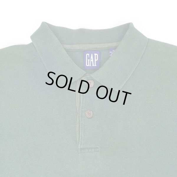 画像3: 90's OLD GAP L/S ポロシャツ (3)