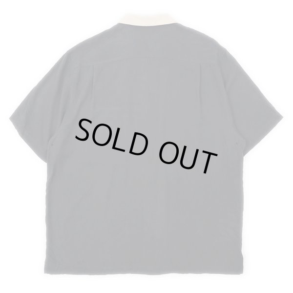 画像2: 90-00's Nat Nast S/S オープンカラー シルクシャツ (2)