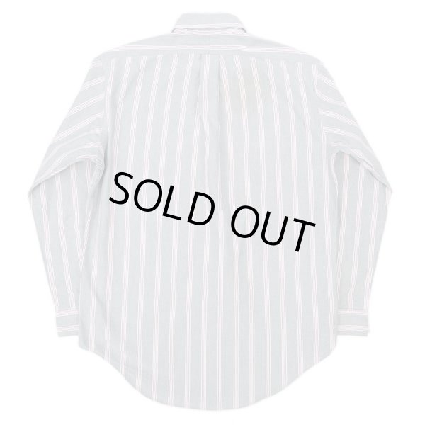 画像2: 90's Polo Ralph Lauren マルチストライプ柄 ボタンダウンシャツ "YARMOUTH" (2)