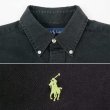 画像3: 90's Polo Ralph Lauren BDシャツ "BLAKE / BLACK" (3)