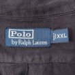 画像2: 00's Polo Ralph Lauren S/S オープンカラーシャツ "BLACK / LINEN×SILK" (2)