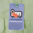 画像3: 80's WOOLRICH シャモアクロス ワークシャツ “LIGHT GREEN / MADE IN USA / DEADSTOCK” (3)