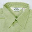 画像4: 80's WOOLRICH シャモアクロス ワークシャツ “LIGHT GREEN / MADE IN USA / DEADSTOCK” (4)