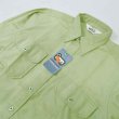 画像6: 80's WOOLRICH シャモアクロス ワークシャツ “LIGHT GREEN / MADE IN USA / DEADSTOCK” (6)