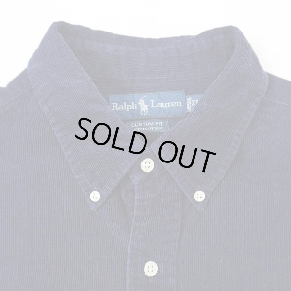 画像4: 90's Polo Ralph Lauren コーデュロイ ボタンダウンシャツ "CUSTOM FIT" (4)