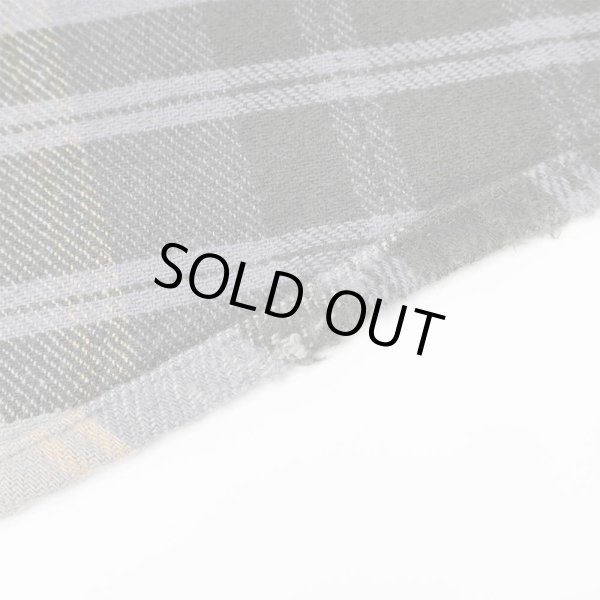 画像5: 90's ST.JOHN'S BAY ヘビーネルシャツ "GRAY Plaid" (5)