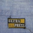 画像2: 60's ELY & WALKER S/S コットンシャンブレーシャツ (2)