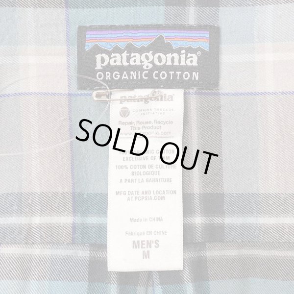 画像2: 12's Patagonia オーガニックコットン ワークシャツ (2)