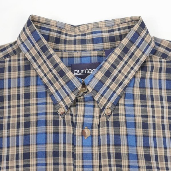 画像3: 90's Puritan S/S ボタンダウンシャツ "DEADSTOCK" (3)