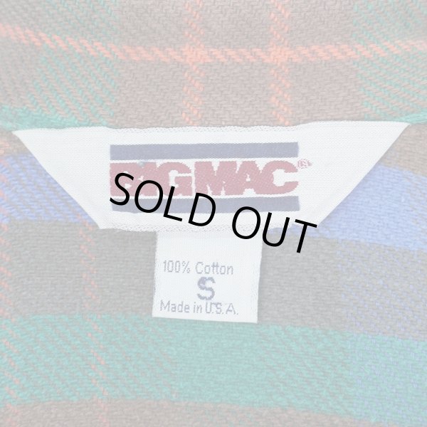 画像2: 80's BIG MAC ヘビーネルシャツ "MADE IN USA" (2)