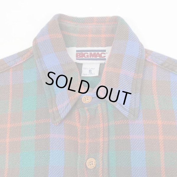 画像3: 80's BIG MAC ヘビーネルシャツ "MADE IN USA" (3)