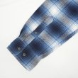 画像4: 00's Croft & Barrow プリントネル ボタンダウンシャツ "OMBRE PLAID" (4)