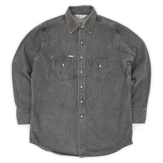 90's Euro Levi's 70503 先染めブラックデニムジャケット