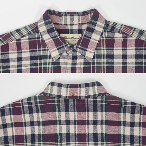 画像3: 90's Eddie Bauer コットンワークシャツ (3)