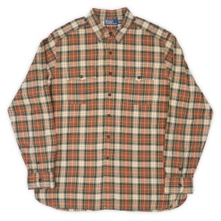 90's Ralph Lauren デニムワークシャツ “POLO COUNTRY” - used&vintage