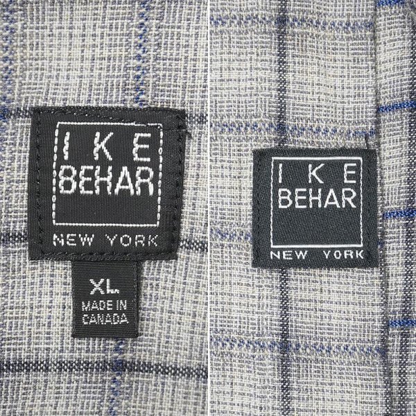 画像2: 90's IKE BEHAR レーヨンシャツ "Ombre Plaid" (2)