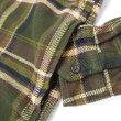 画像4: 00's ORVIS ヘビーネルシャツ "Olive Plaid" (4)