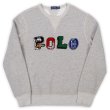 画像1: 日本未発売 Polo Ralph Lauren はめ込み両V スウェット (1)