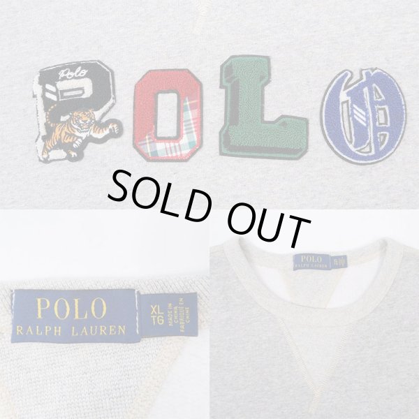 画像3: 日本未発売 Polo Ralph Lauren はめ込み両V スウェット (3)