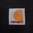 画像2: 00's Carhartt ロゴ刺繍 スウェットシャツ (2)