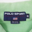 画像2: 90's POLO SPORT S/S 襟付き ハーフジップスウェット (2)