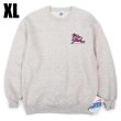 画像1: 【X-LARGE / DEADSTOCK】90's Mr. Steak ロゴプリント スウェット (1)