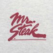 画像3: 【X-LARGE / DEADSTOCK】90's Mr. Steak ロゴプリント スウェット (3)