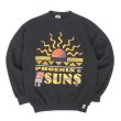 画像1: 90's PHOENIX SUNS プリントスウェット "BLACK / MADE IN USA" (1)