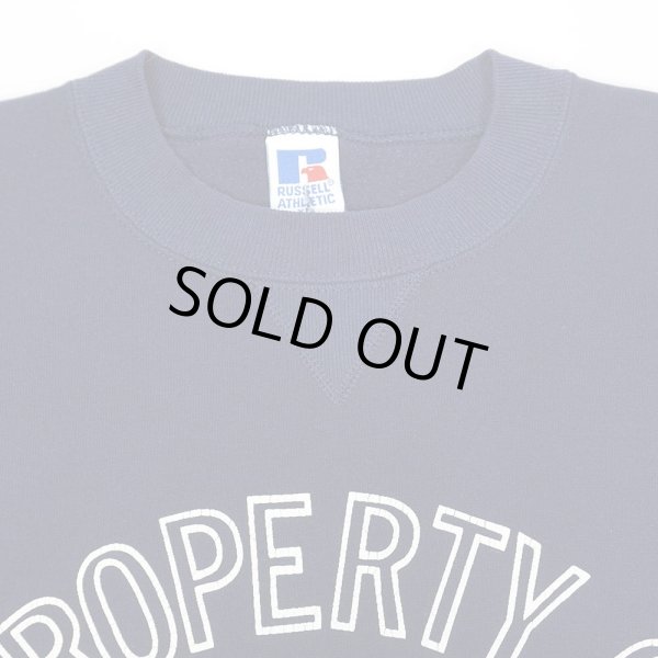 画像3: 90's RUSSELL カレッジプリント スウェット "2TONE / MADE IN USA" (3)