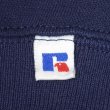 画像5: 90's RUSSELL カレッジプリント スウェット "2TONE / MADE IN USA" (5)