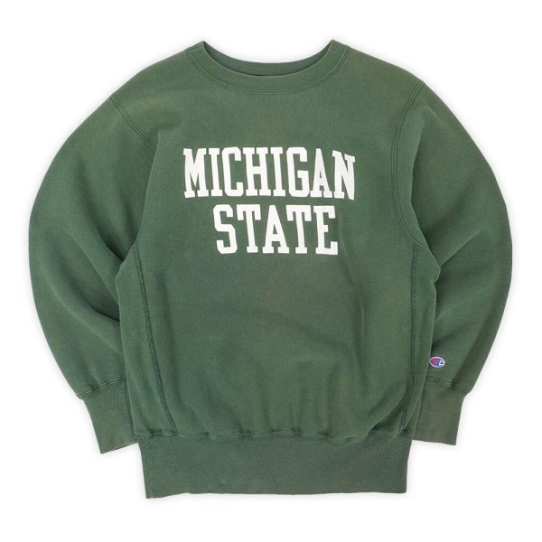 画像1: 90's Champion リバースウィーブスウェット "MADE IN USA / MICHIGAN STATE" (1)