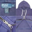 画像2: 00's Polo Ralph Lauren 裏サーマル フルジップスウェットパーカー "FADE NAVY" (2)