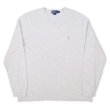 画像1: 90's Polo Ralph Lauren Vネック コットンニット (1)