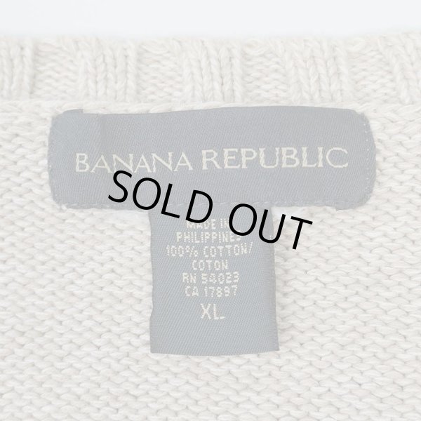 画像2: 90's Banana Republic コットンニット (2)