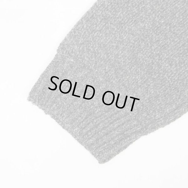 画像4: 00's L.L.Bean ヘンリーネック ラムウールニット "DEADSTOCK" (4)