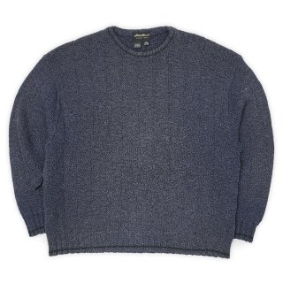 90-00's Eddie Bauer Vネック コットンニット “DEADSTOCK