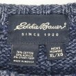 画像2: 00's Eddie Bauer リブライン コットンニット (2)