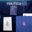 画像3: 90's NAUTICA バイカラー コットンニット "DEADSTOCK" (3)