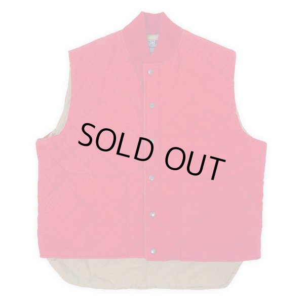 画像1: 90's Polo Ralph Lauren キルティングベスト (1)