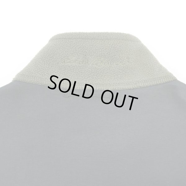 画像4: 00's Eddie Bauer ナイロン切り替え フリースベスト (4)