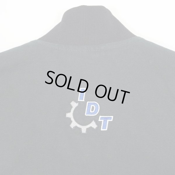 画像4: 00's Carhartt ダックベスト "V01 BLK / 企業ロゴ刺繍" (4)