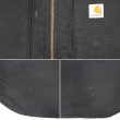 画像5: 00's Carhartt ダックベスト "V01 BLK / 企業ロゴ刺繍" (5)