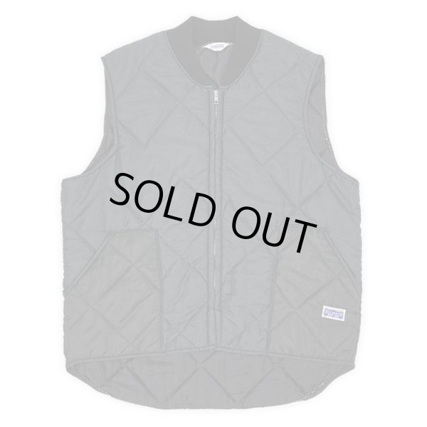 画像1: 90's BIG SMITH キルティング ワークベスト "NAVY×BLACK" (1)