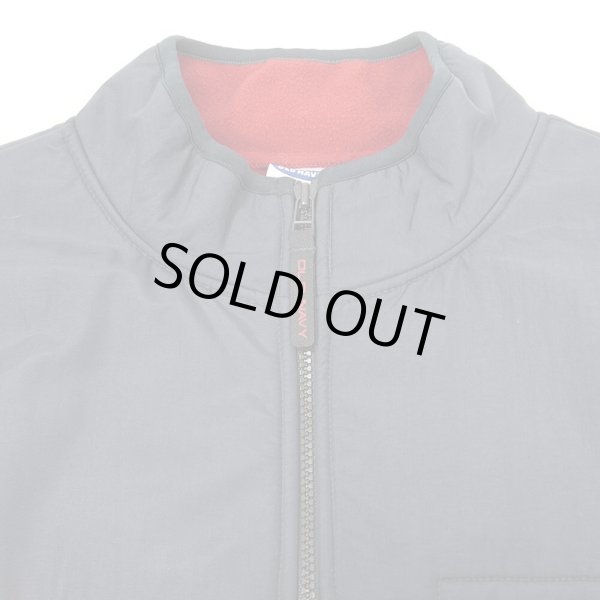 画像3: 00's OLD NAVY ナイロン切替 フリースベスト "DEADSTOCK" (3)