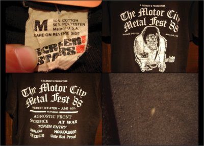 画像2: 88 motor city metal fest Tee