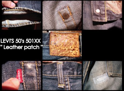 画像2: Levi's 501xx 革パッチ