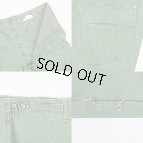 画像4: 60's US.ARMY ジャングルファティーグパンツ "3rd" (4)